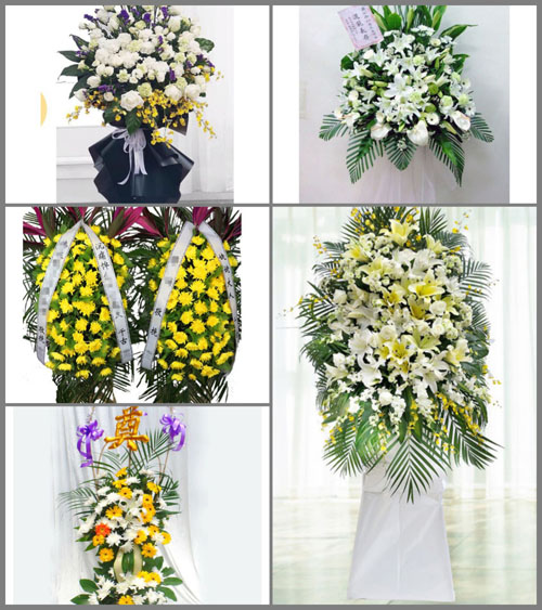 西藏林芝米林县派镇白事花篮预定
